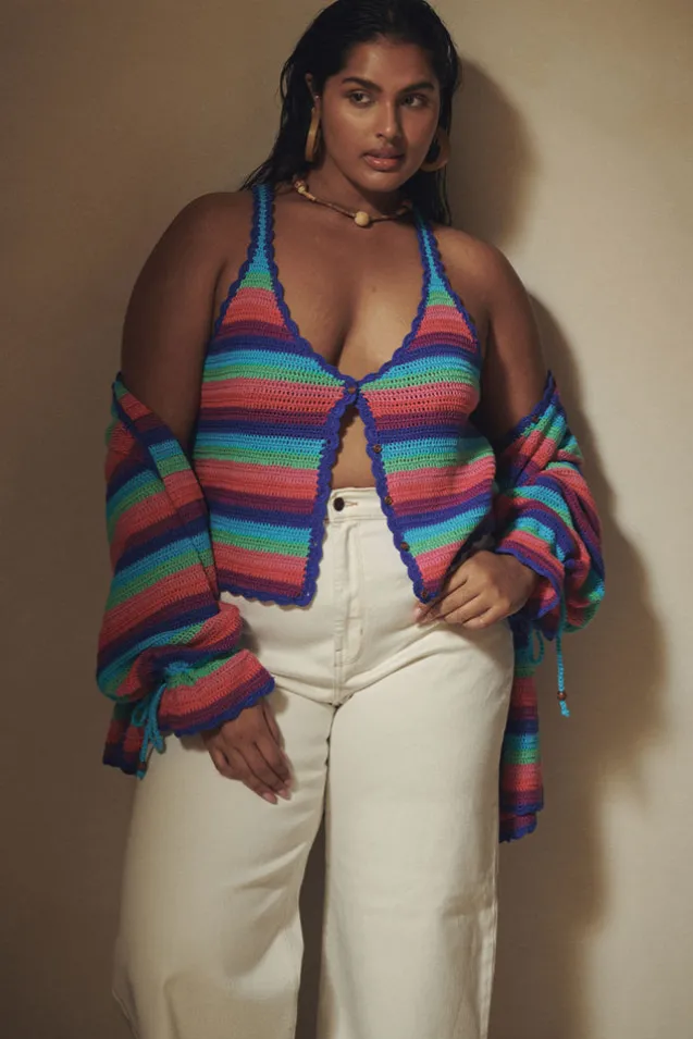 audrey_crochet_cropped_to_3-1.webp Multi Stripe Audrey Crochet Cropped Top Store