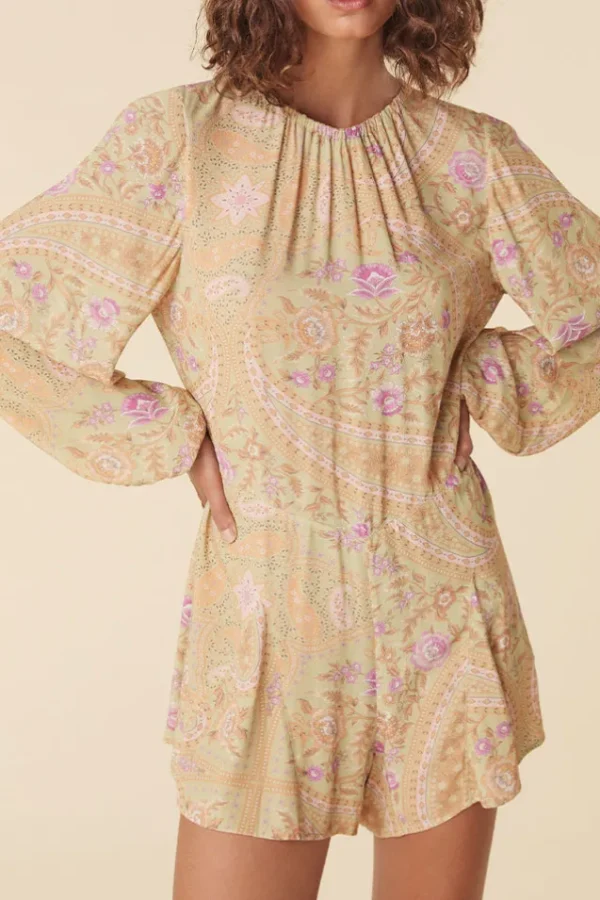 Dusty Olive Belladonna Romper Outlet