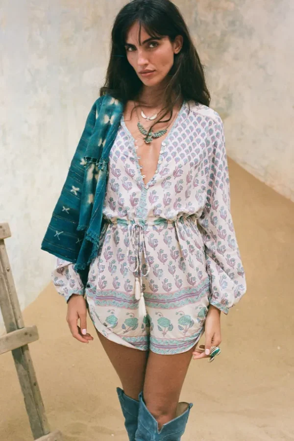 Dusk Bohemian Royale Playsuit Flash Sale