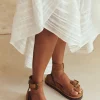 Sandstone Cabana Studded Sandal New