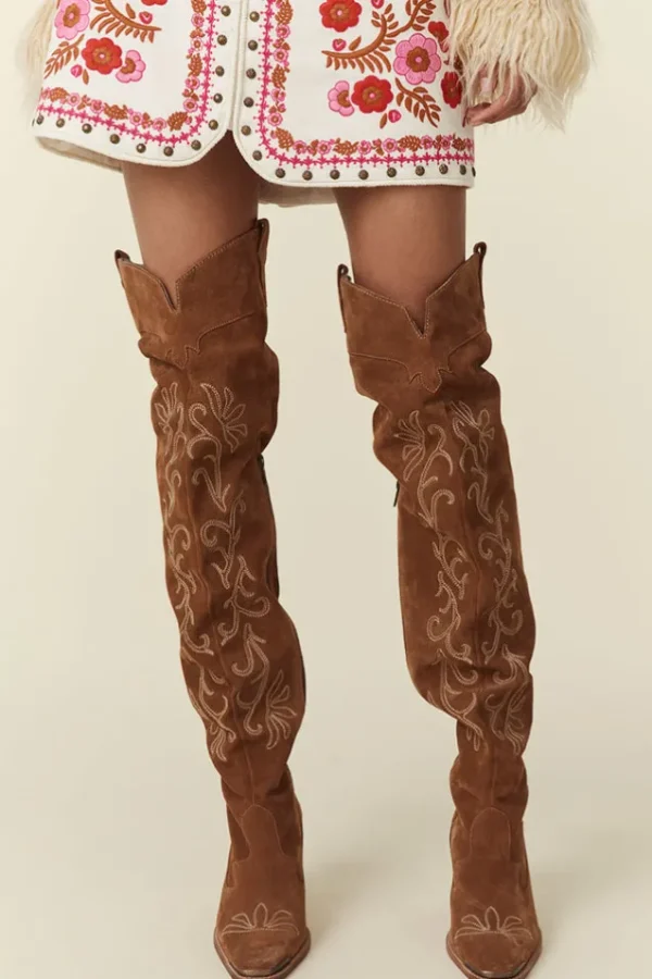 Tan Cabana Thigh High Boot Shop