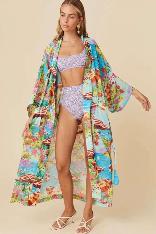 Ocean Capri Maxi Robe Discount