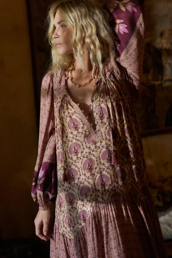 Grape Chateau Boho Gown Discount