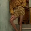 Champagne Chateau Flutter Short Hot
