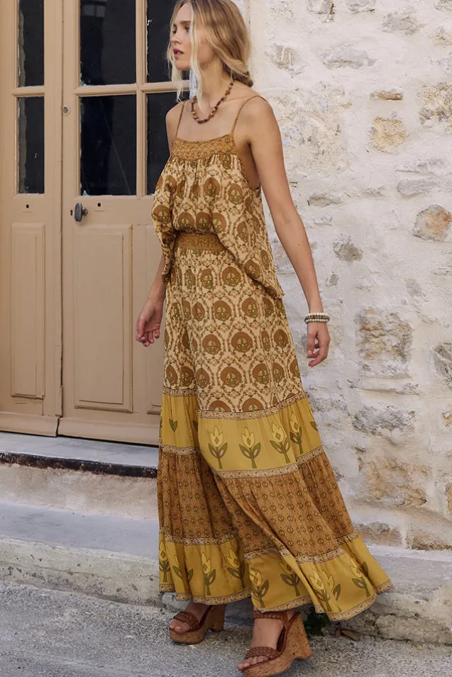 chateau_maxi_skirt_2-1.webp Champagne Chateau Maxi Skirt Cheap
