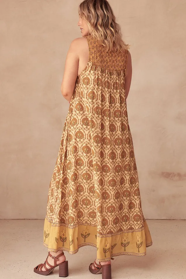 chateau_maxi_sundress_4.webp Champagne Chateau Maxi Sundress Store