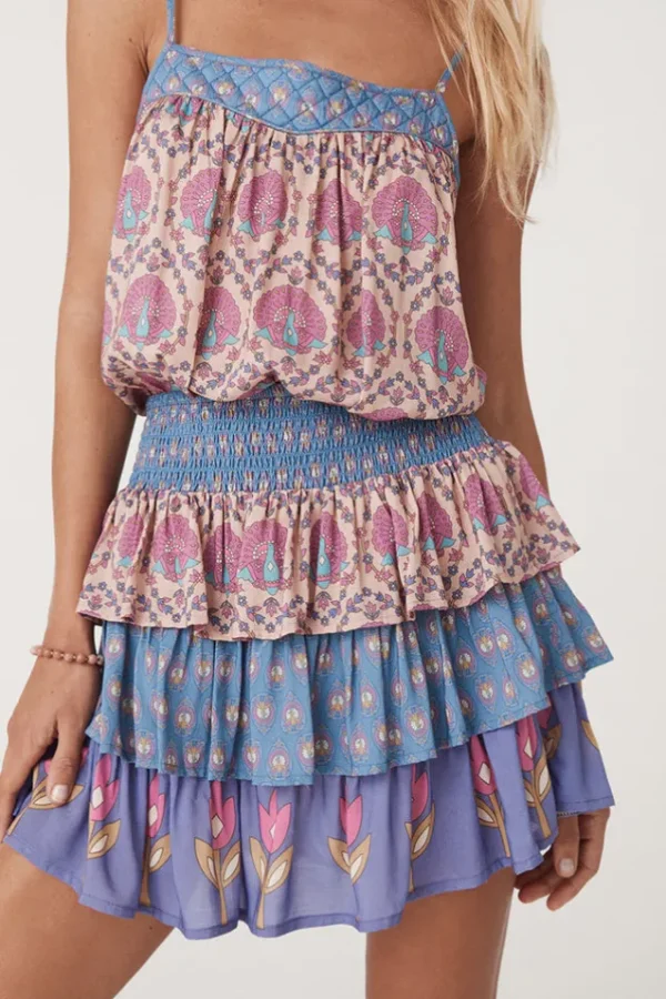 Lavender Chateau Ruffle Skirt Store