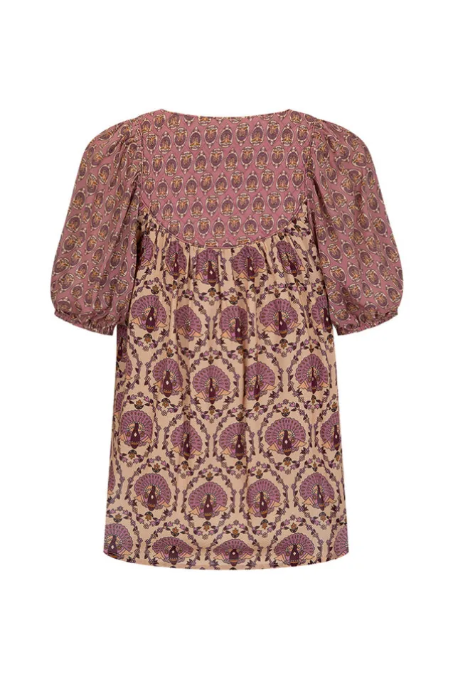 chateau_short_sleeve_blou_6.webp Grape Chateau Short Sleeve Blouse Best Sale