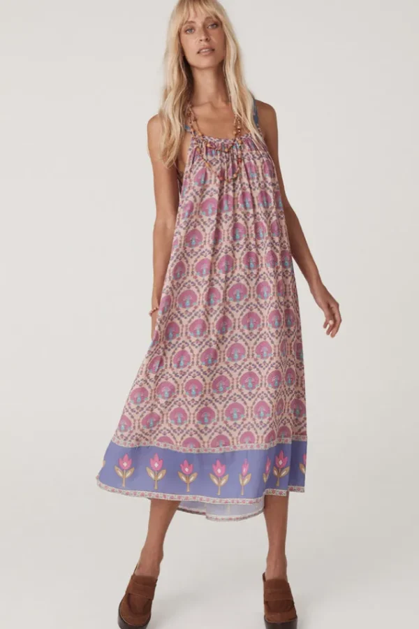 Lavender Chateau Strappy Midi Dress Best