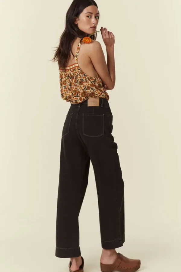 Vintage Black Classic Straight Leg Jean Clearance