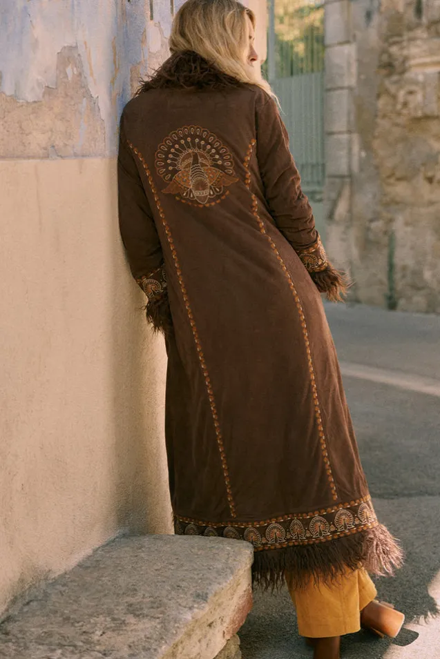 clemence_coat_1.webp Cocoa Clemence Coat Best Sale