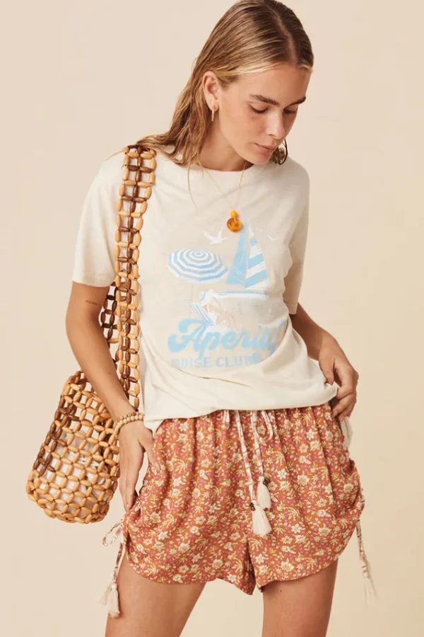 Antique White Cruise Club Tee Online