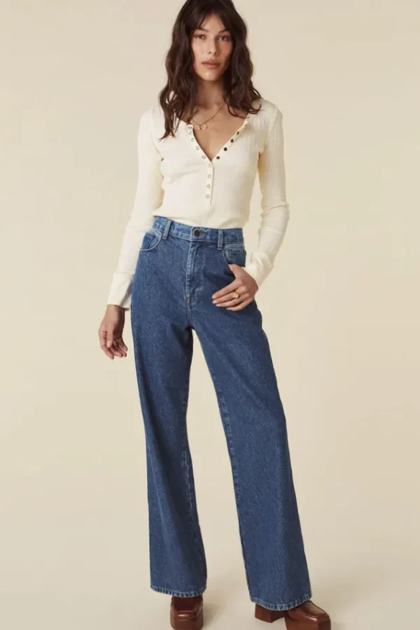 Patchwork Daisy Denim Jean Best Sale