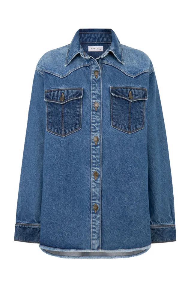 daisy_patchwork_denim_shi_10.webp Patchwork Daisy Denim Shirt Fashion