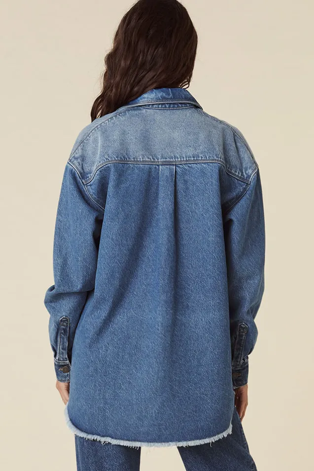 daisy_patchwork_denim_shi_6.webp Patchwork Daisy Denim Shirt Fashion