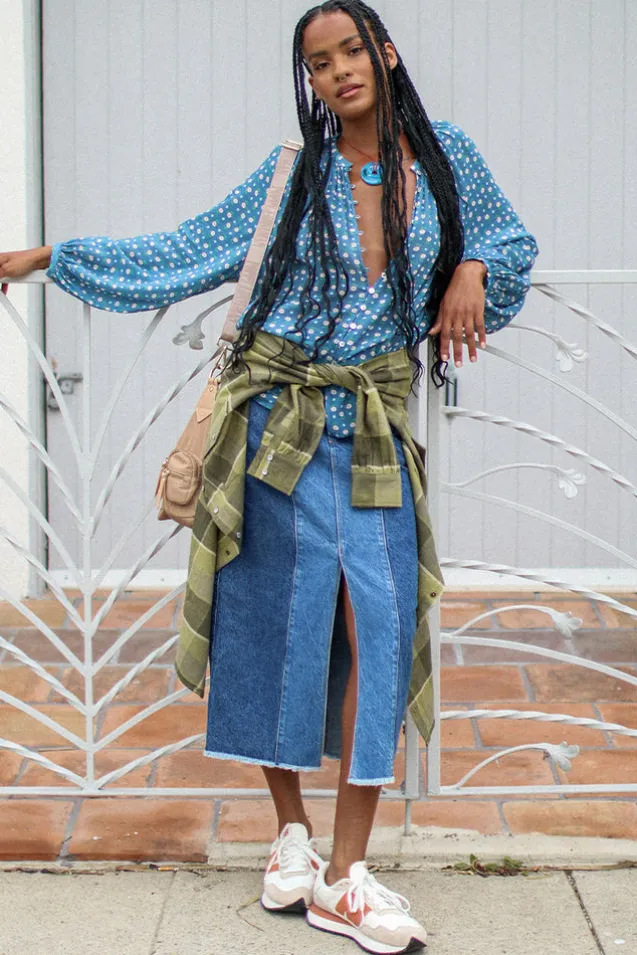 daisy_patchwork_denim_ski_1-1.webp Patchwork Daisy Denim Skirt Sale