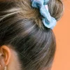 Dusty Blue Dolly Scrunchie New