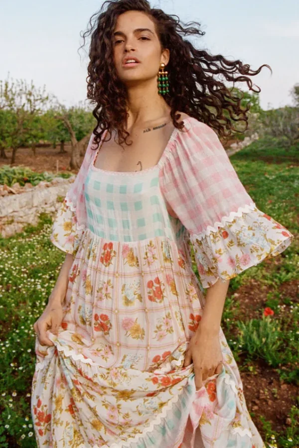 Pastel Flora Gown Clearance