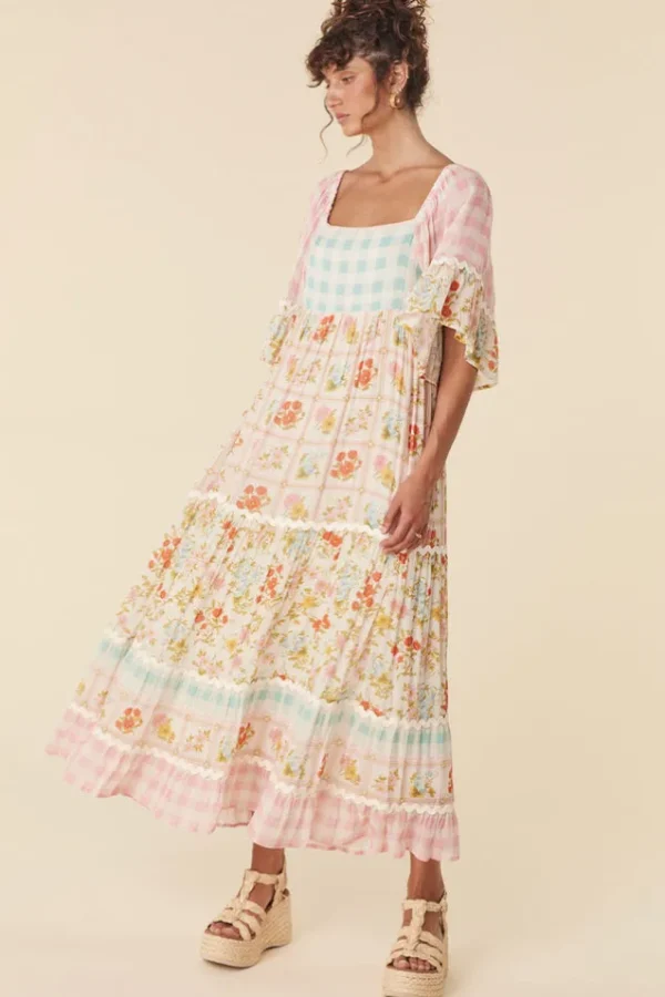 Pastel Flora Gown Clearance