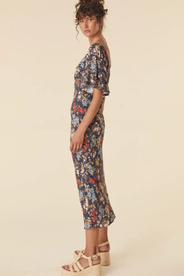 Mystic Flora Midi Dress Store