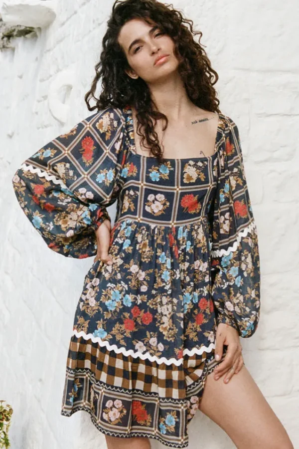 Mystic Flora Tunic Dress Discount