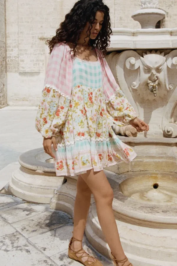 Pastel Flora Tunic Dress Store