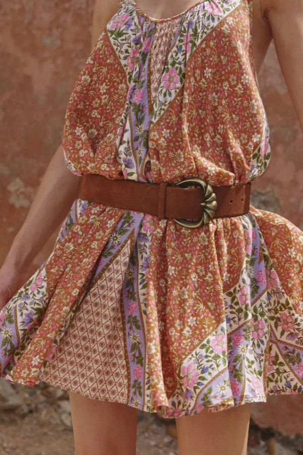 Tan Gypset Suede Belt Sale