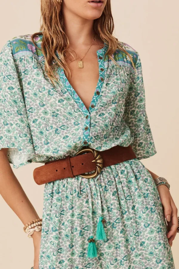 Tan Gypset Suede Belt Sale