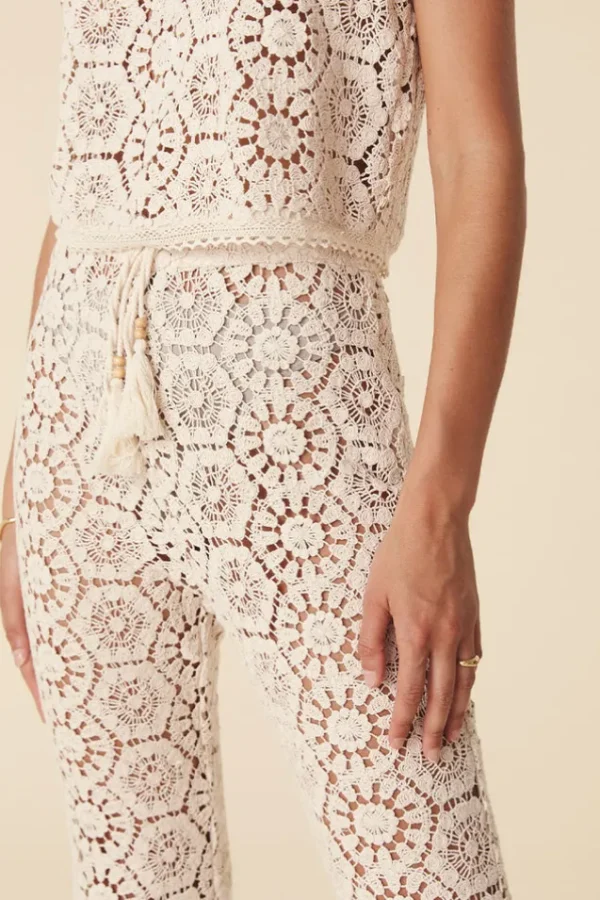Cream Helena Crochet Lace Bells Sale