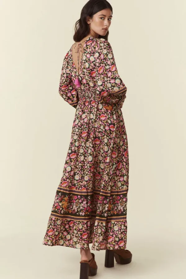 Night Blossom Impala Lily Gown New