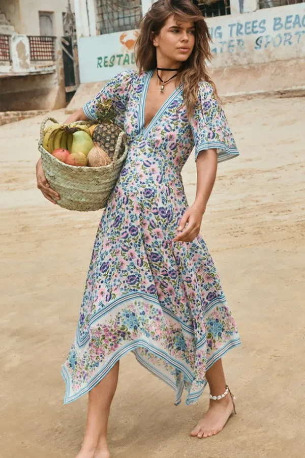 Iris Impala Lily Handkerchief Dress Fashion