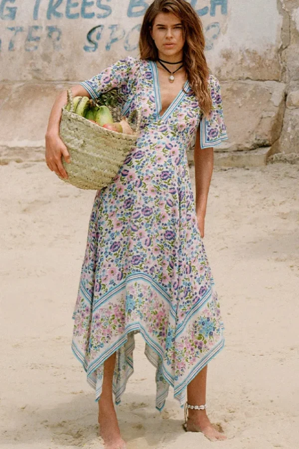Iris Impala Lily Handkerchief Dress Fashion