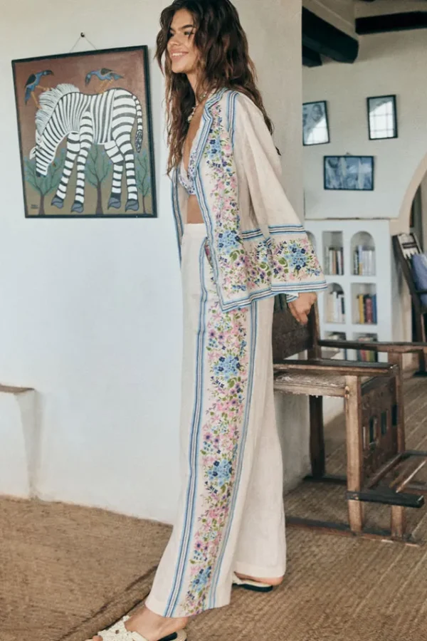 Iris Impala Lily Linen Pant Flash Sale