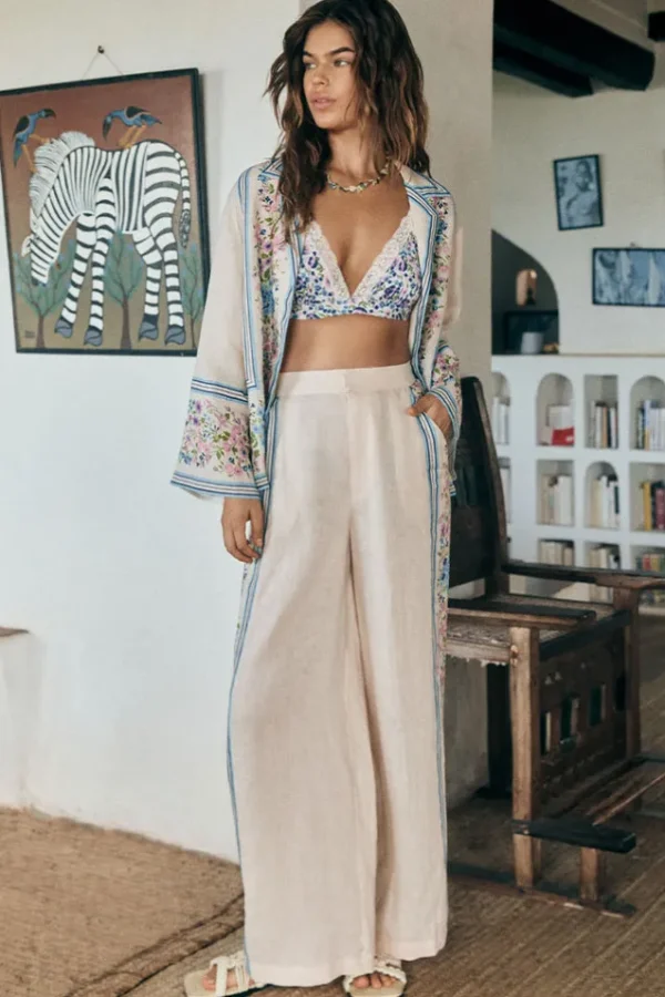 Iris Impala Lily Linen Pant Flash Sale