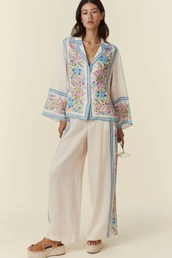 Iris Impala Lily Linen Pant New