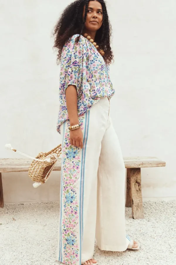 Iris Impala Lily Linen Pant Flash Sale