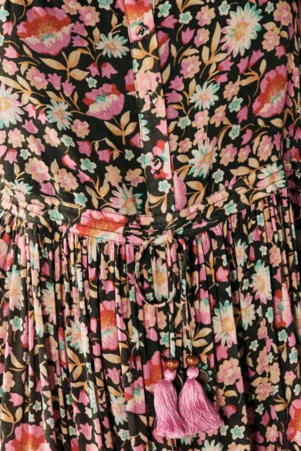 Night Blossom Impala Lily Maxi Sundress Best