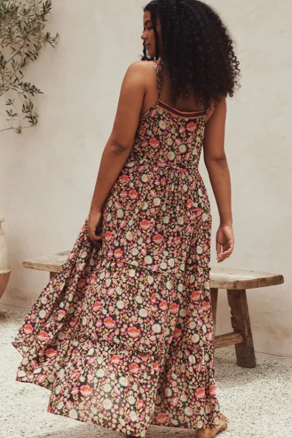 Night Blossom Impala Lily Maxi Sundress Best