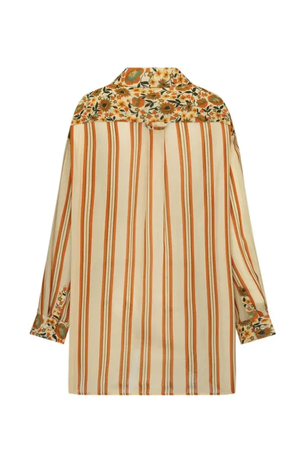 Gold Impala Lily Shirt Dress Hot