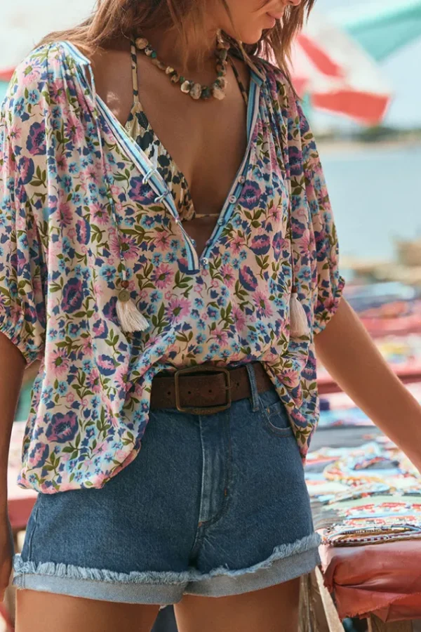 Iris Impala Lily Short Sleeve Blouse Store