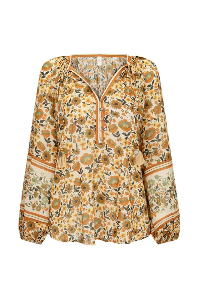 impala_lily_tie_blouse_11.webp Gold Impala Lily Tie Blouse Online