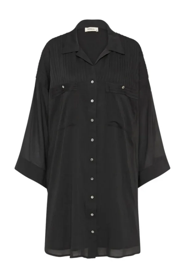 Charcoal Linda Mini Dress Cheap