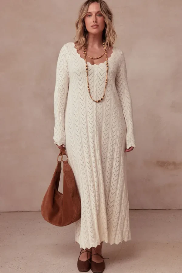 Snow Lou Lou Knit Gown Best Sale