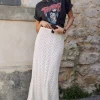 Snow Lou Lou Knit Midi Skirt Flash Sale