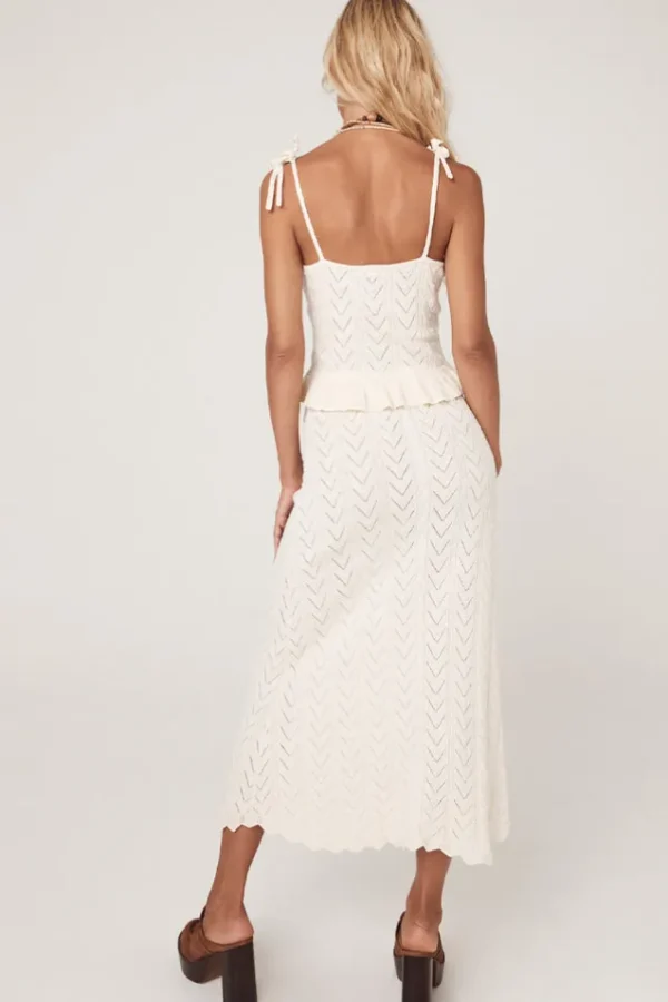 Snow Lou Lou Knit Midi Skirt Clearance