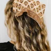 Mauve Lovers Beach Fixed Headscarf Fashion