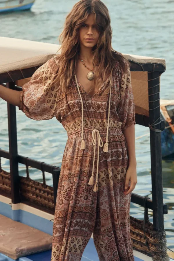 Mauve Lovers Beach Jumpsuit Best