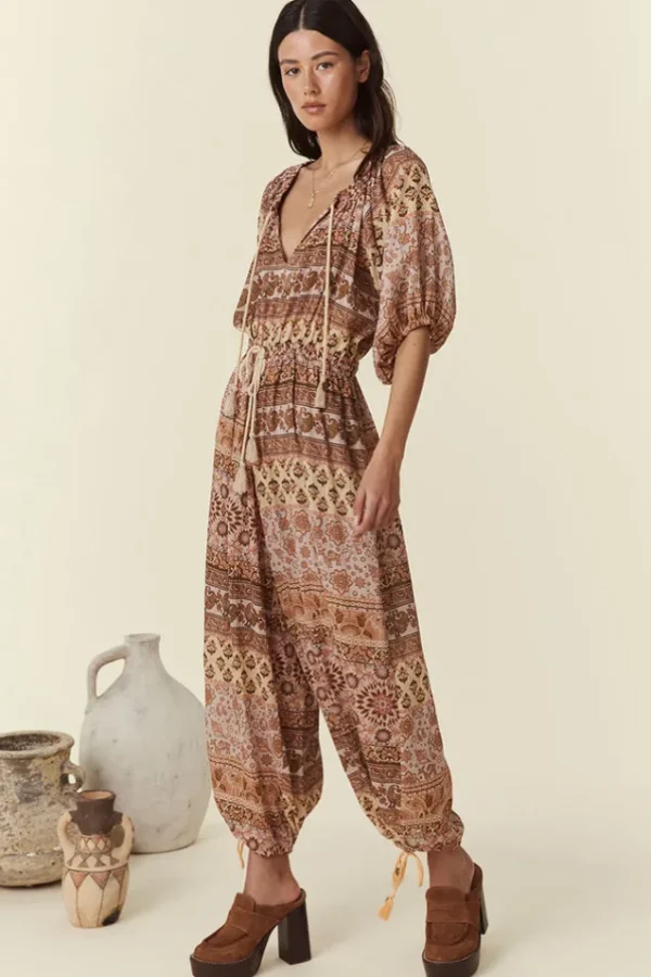 Mauve Lovers Beach Jumpsuit Fashion