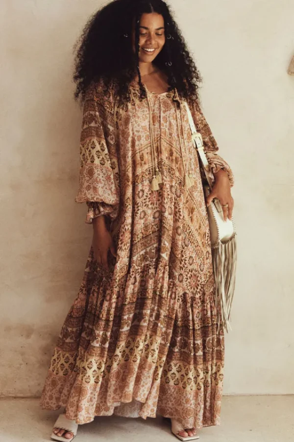 Mauve Lovers Beach Maxi Dress Store