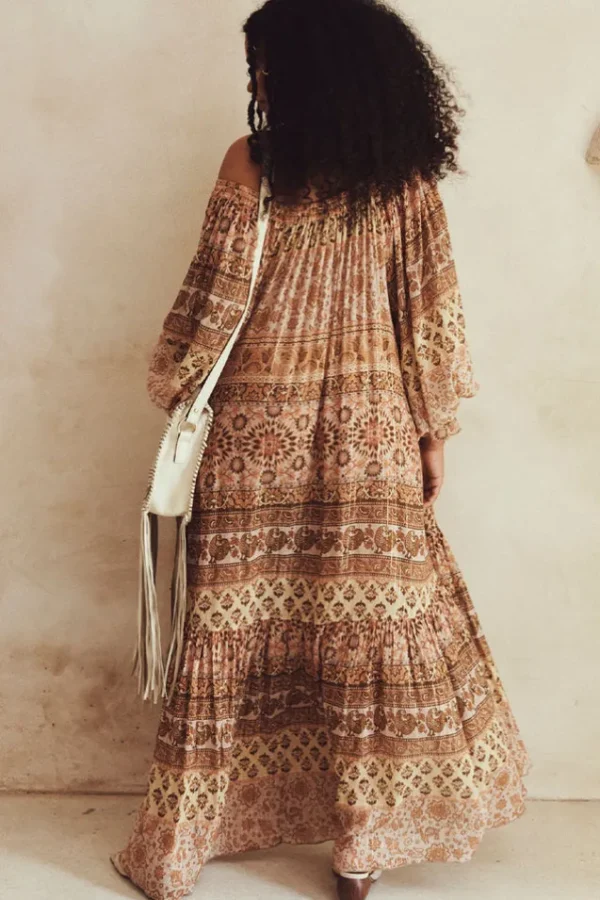 Mauve Lovers Beach Maxi Dress Store